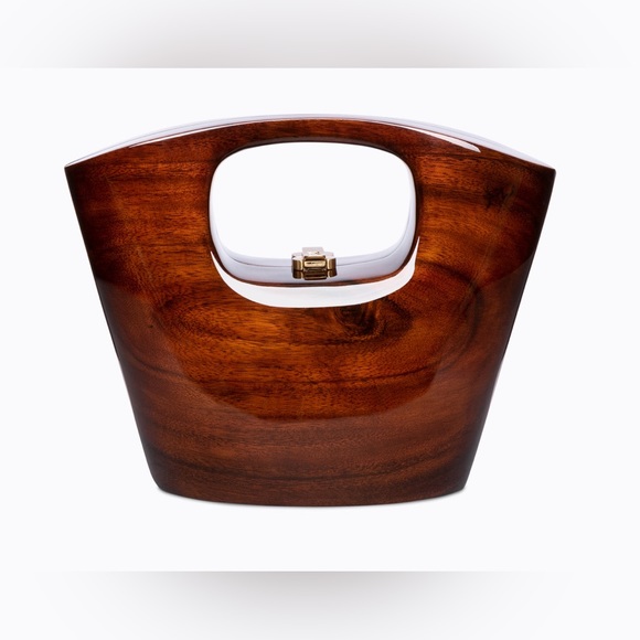 ROSÍO wooden twiggy handbag - Picture 1 of 7